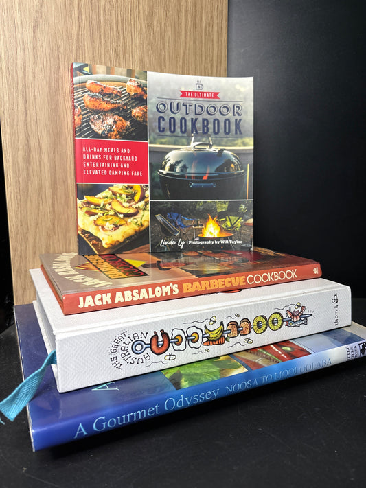 COOKBOOKS Assorted Australasian Titles Bundle of 4 (Min. fair condition)