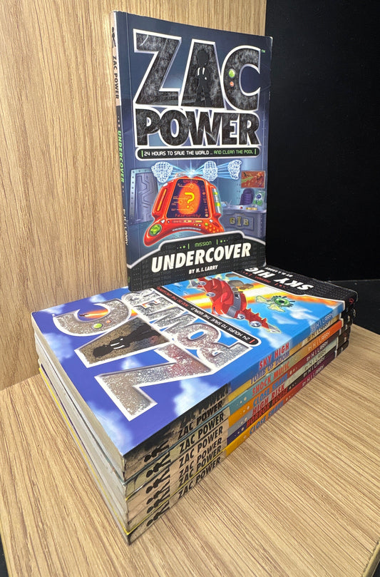LARRY, H. I - 'Zac Power' Series Assorted Titles Bundle of 10 (Min. fair condition)