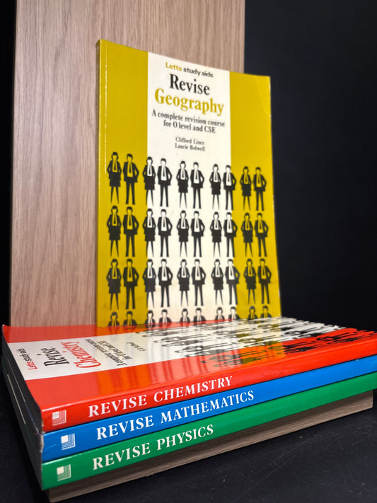 LETTS STUDY AIDS Assorted Standalone Titles Various Authors Bundle of 4 (Min. fair condition)