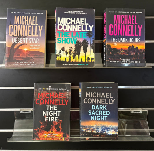 CONNELLY, Michael: 'Ballard & Bosch' Series Bundle of 5 (Min. fair condition)