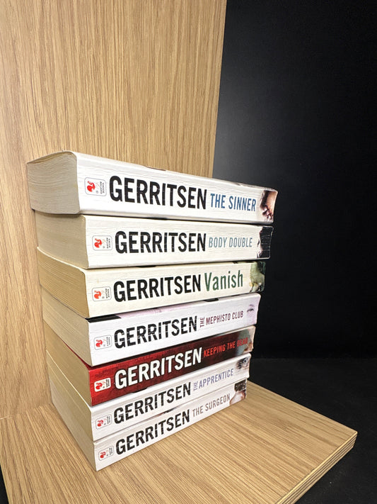 GERRITSEN, Tess: Rizzoli & Isles Series - Bundle of 7 Selected Titles (Min. fair condition)