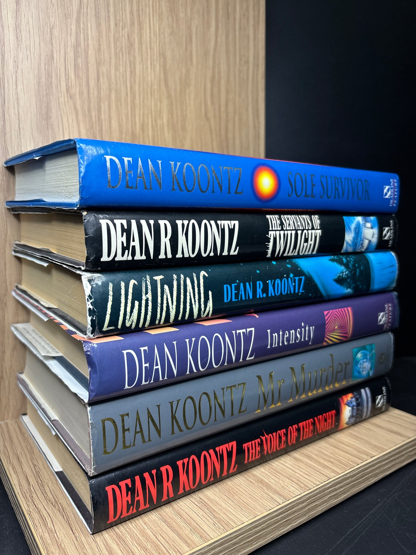 KOONTZ, Dean Assorted Standalone Titles Bundle of 6 (Min. fair condition)