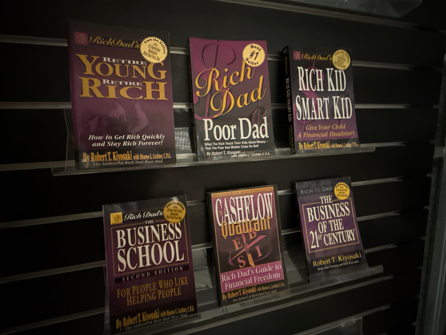 KIYOSAKI, R - Bundle of 6 - Assorted titles in the 'Rich Dad' Series (min. good condition)
