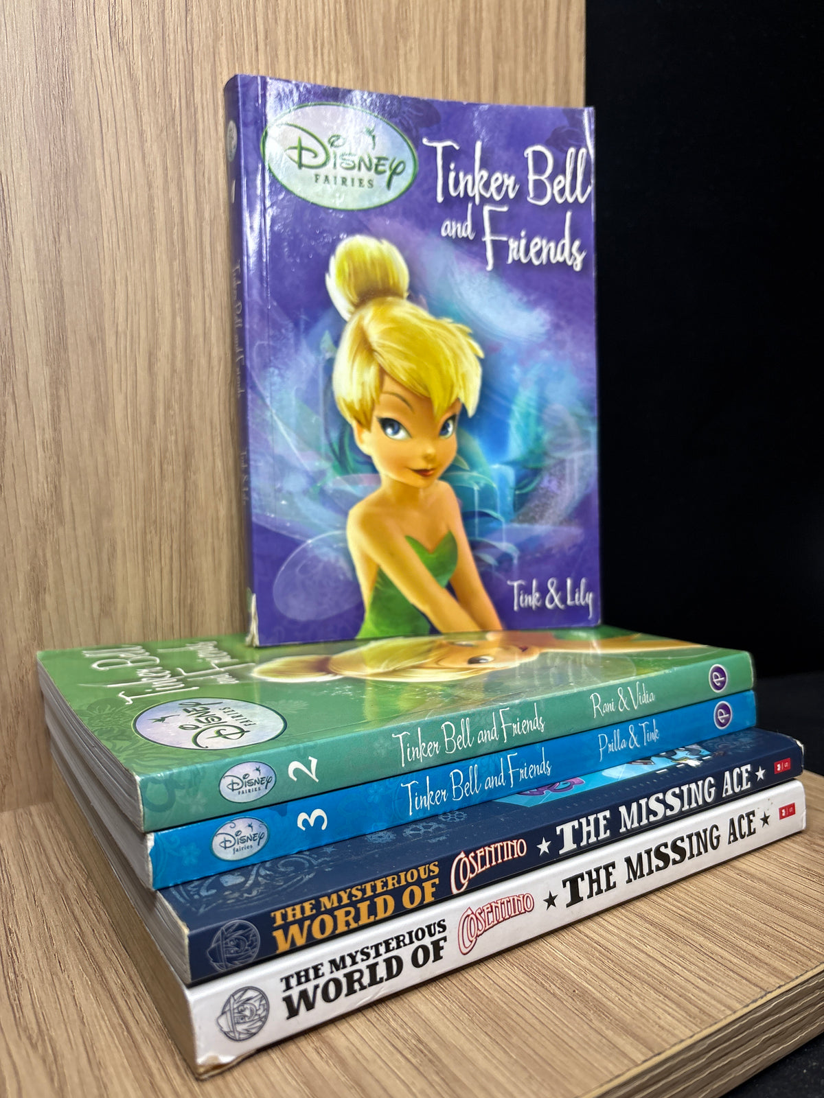 COSENTINO + DISNEY FAIRIES #1,2,3 Titles Bundle of 5 (Min. fair condition)