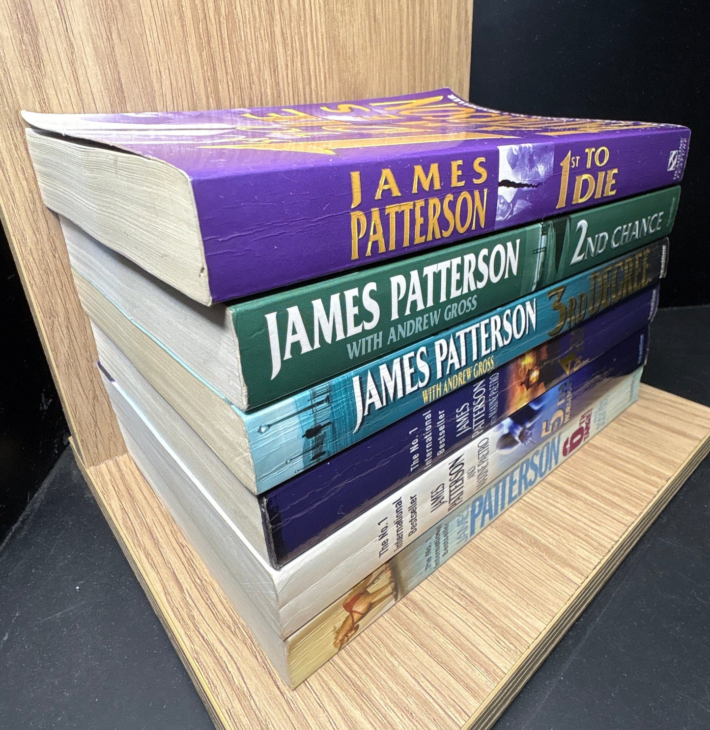 PATTERSON, James 'Women's Murder Club' Series Books #1-6 (Min. fair condition)