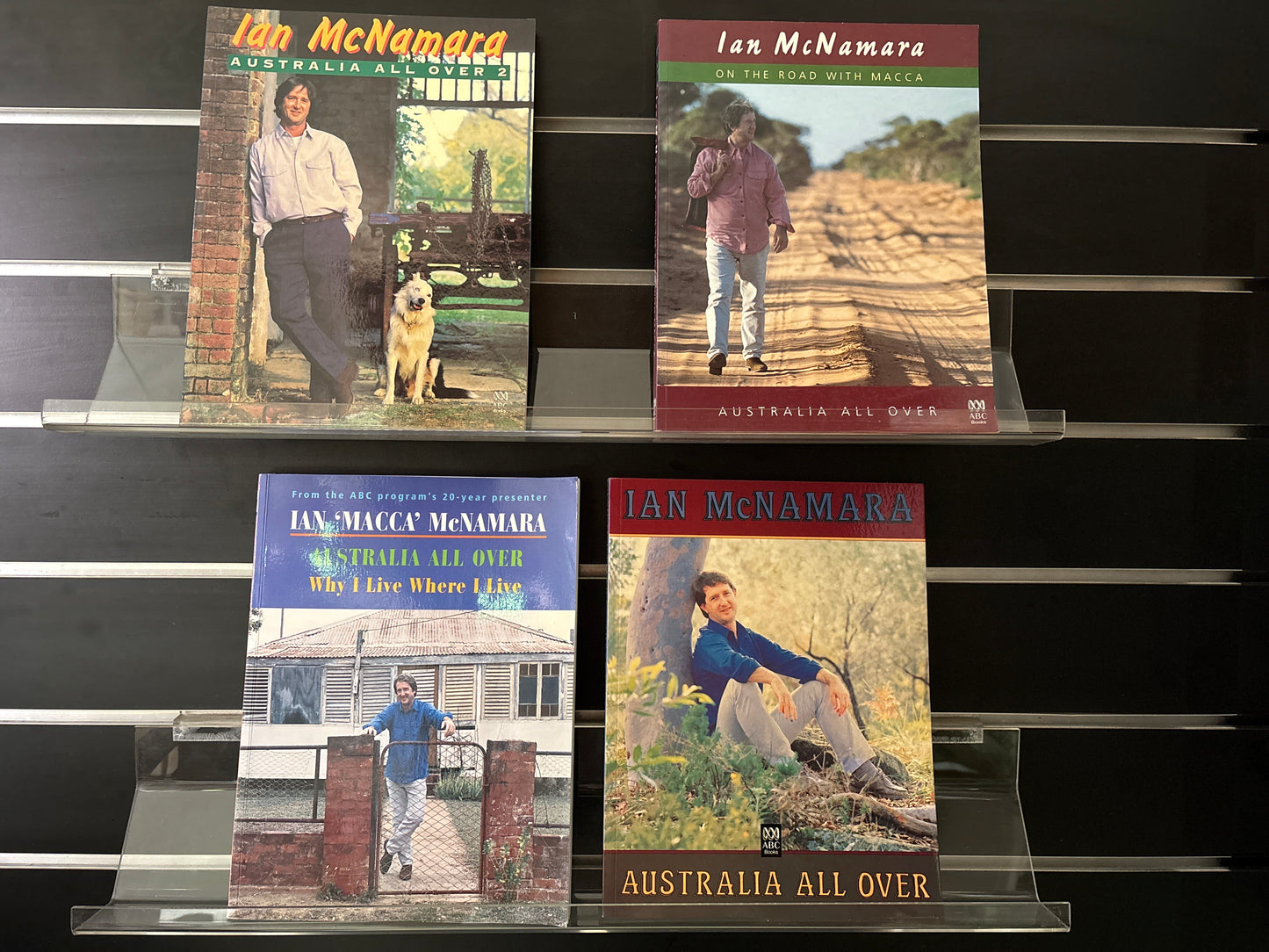 McNAMARA, Ian 'Macca' - Bundle of 4 - Assorted Titles in Australia All Over Series (GOOD+ condition)