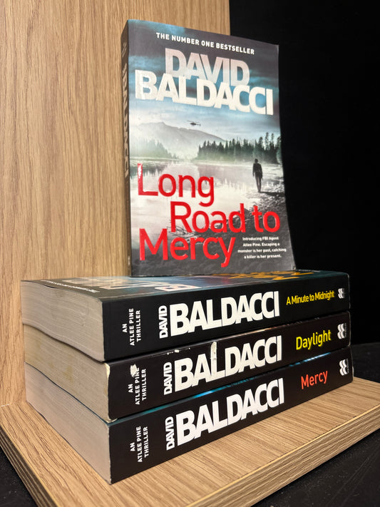 BALDACCI, David 'Atlee Pine' Complete Series #1-4 Bundle of 4 (Min. fair condition)