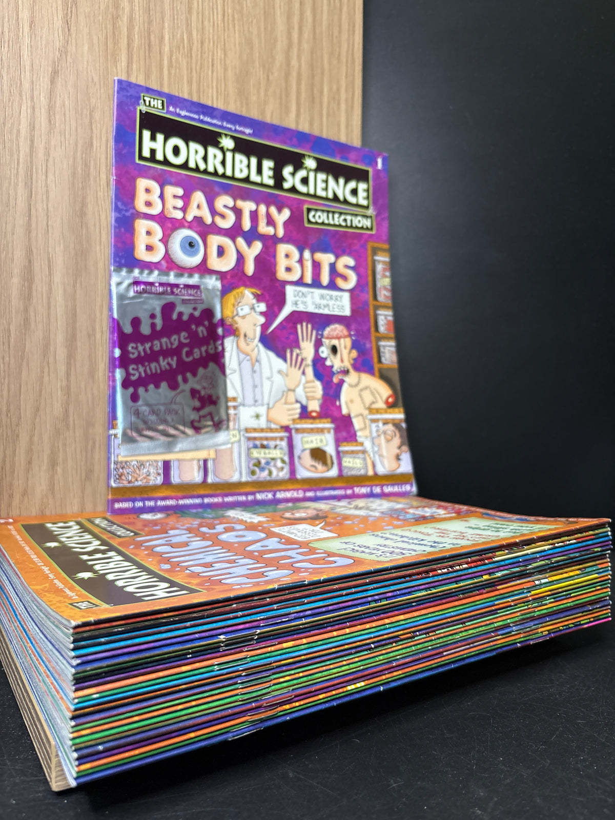 HORRIBLE SCIENCE COLLECTION Magazines Titles #1-5 + 40-59 (Min. fair condition)