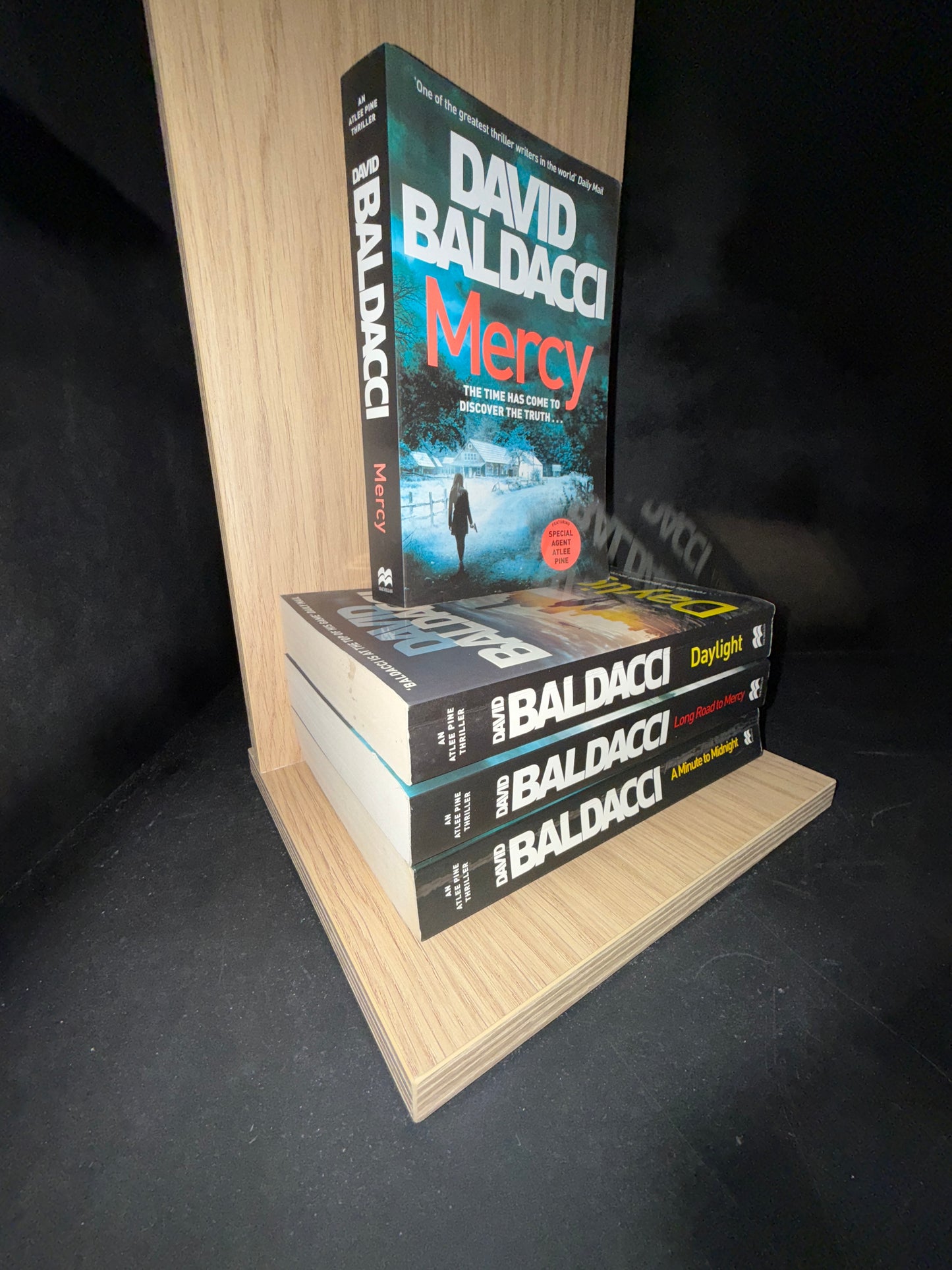 BALDACCI, David - Bundle of 4 - FULL Atlee Pine series (Min. good condition)