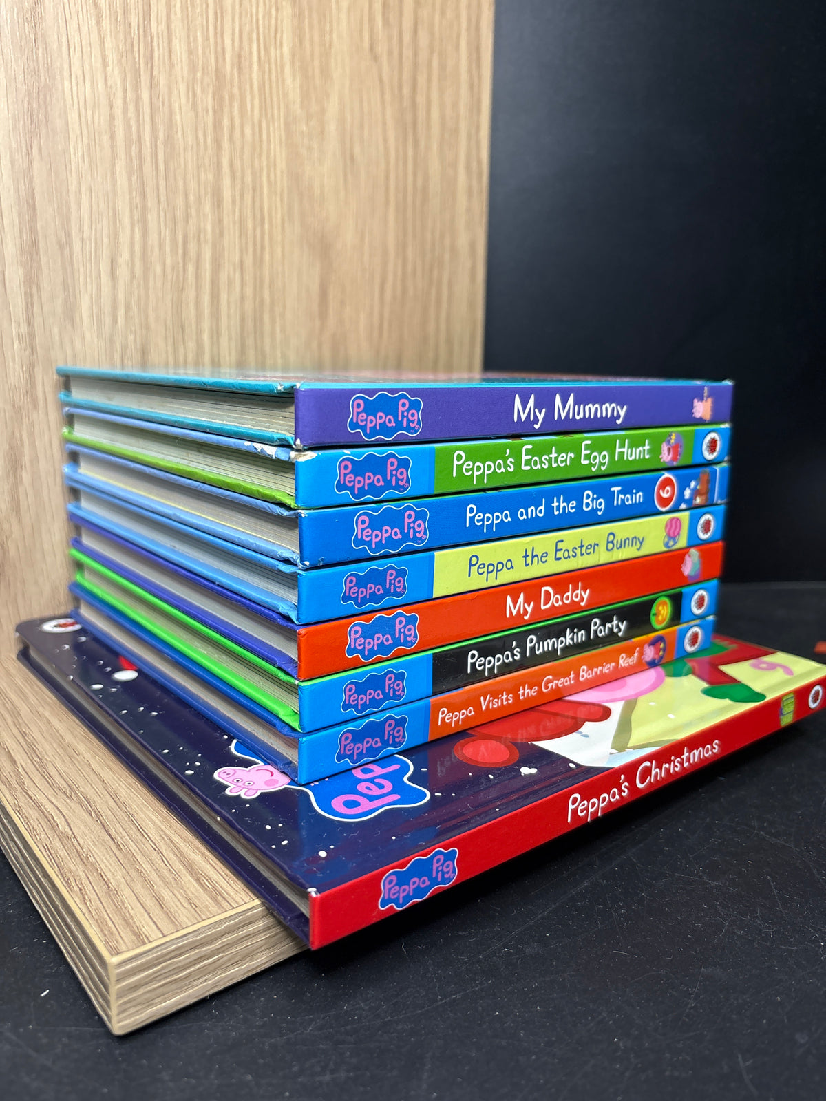 PEPPA PIG BOARD BOOKS Assorted Standalone Titles Bundle of 8 (Min. fair condition)