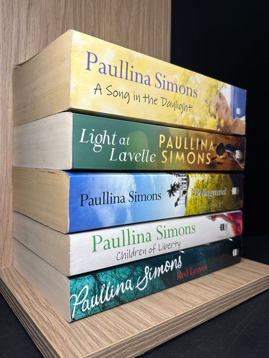 SIMONS, Paullina Assorted Standalone Titles Bundle of 5 (Min. fair condition)