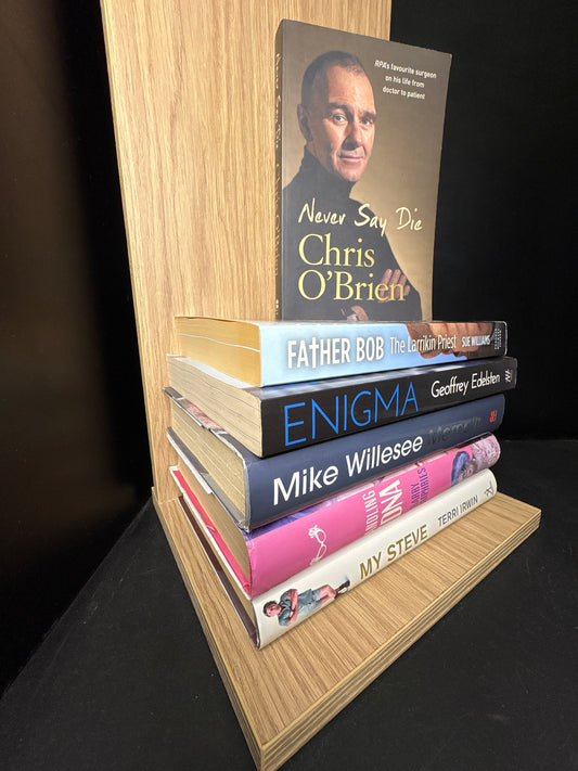 AUSTRALIAN MEMOIRS - Bundle of 6 - Assorted Titles (Min fair condition)