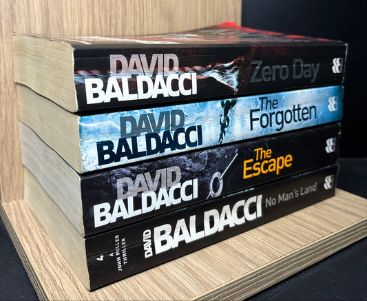 BALDACCI, David 'John Puller' Complete Series Books #1-4 Bundle of 4 (Min. fair condition)