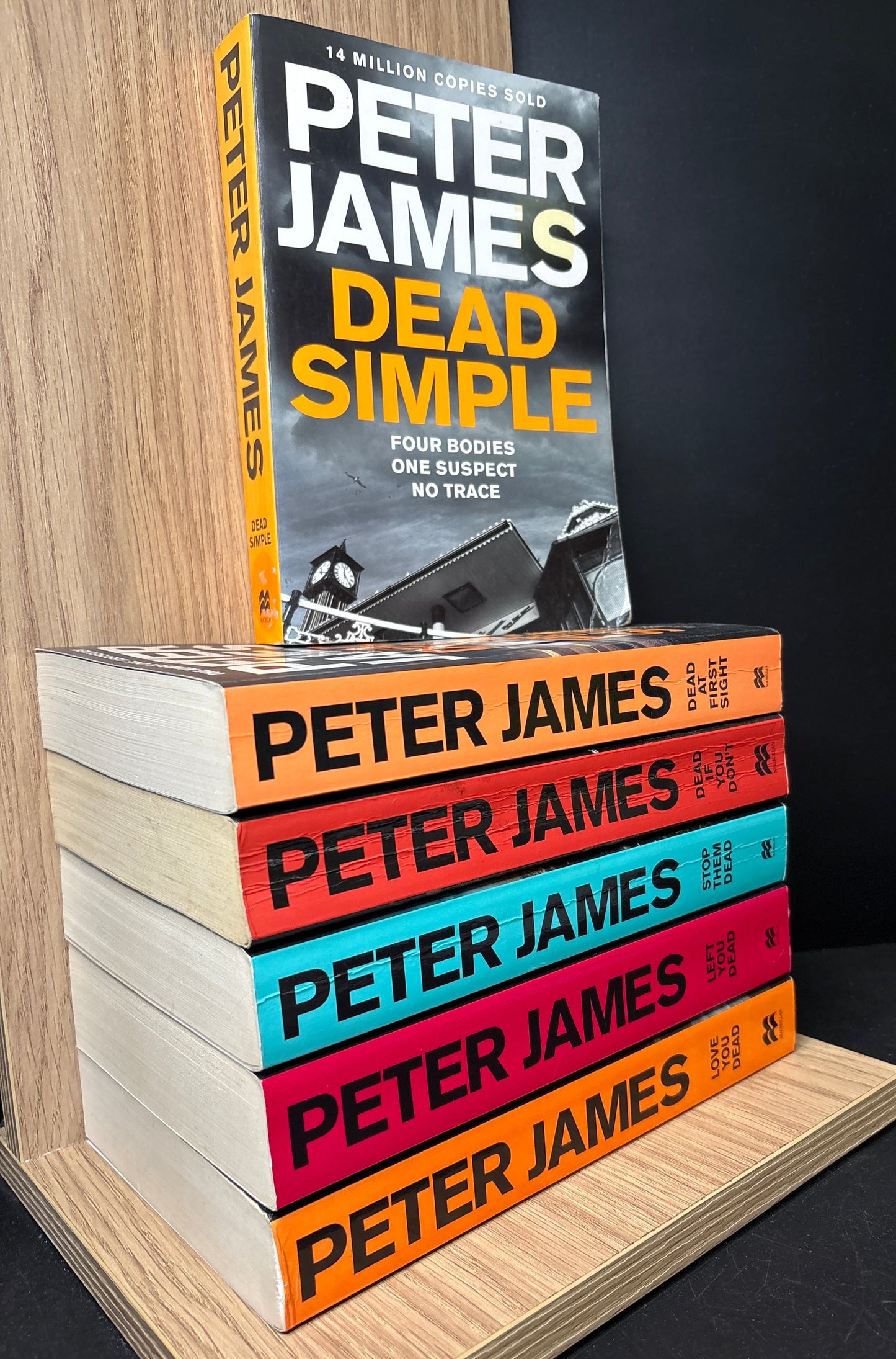 JAMES, Peter 'Roy Grace' Series Assorted Titles Bundle of 6 (min. fair condition)