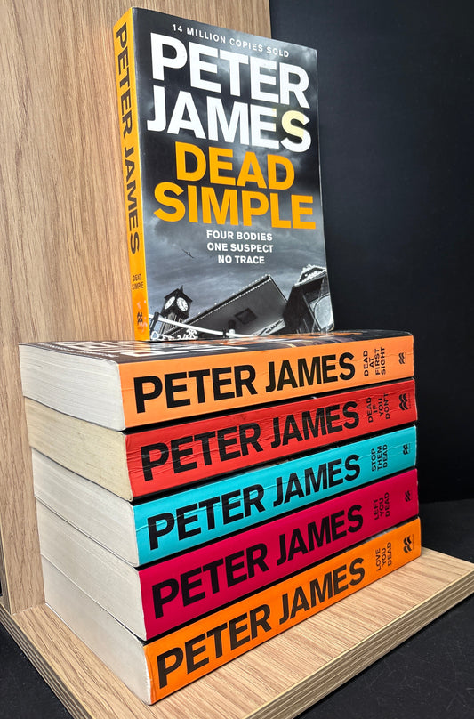 JAMES, Peter 'Roy Grace' Series Assorted Titles Bundle of 6 (min. fair condition)