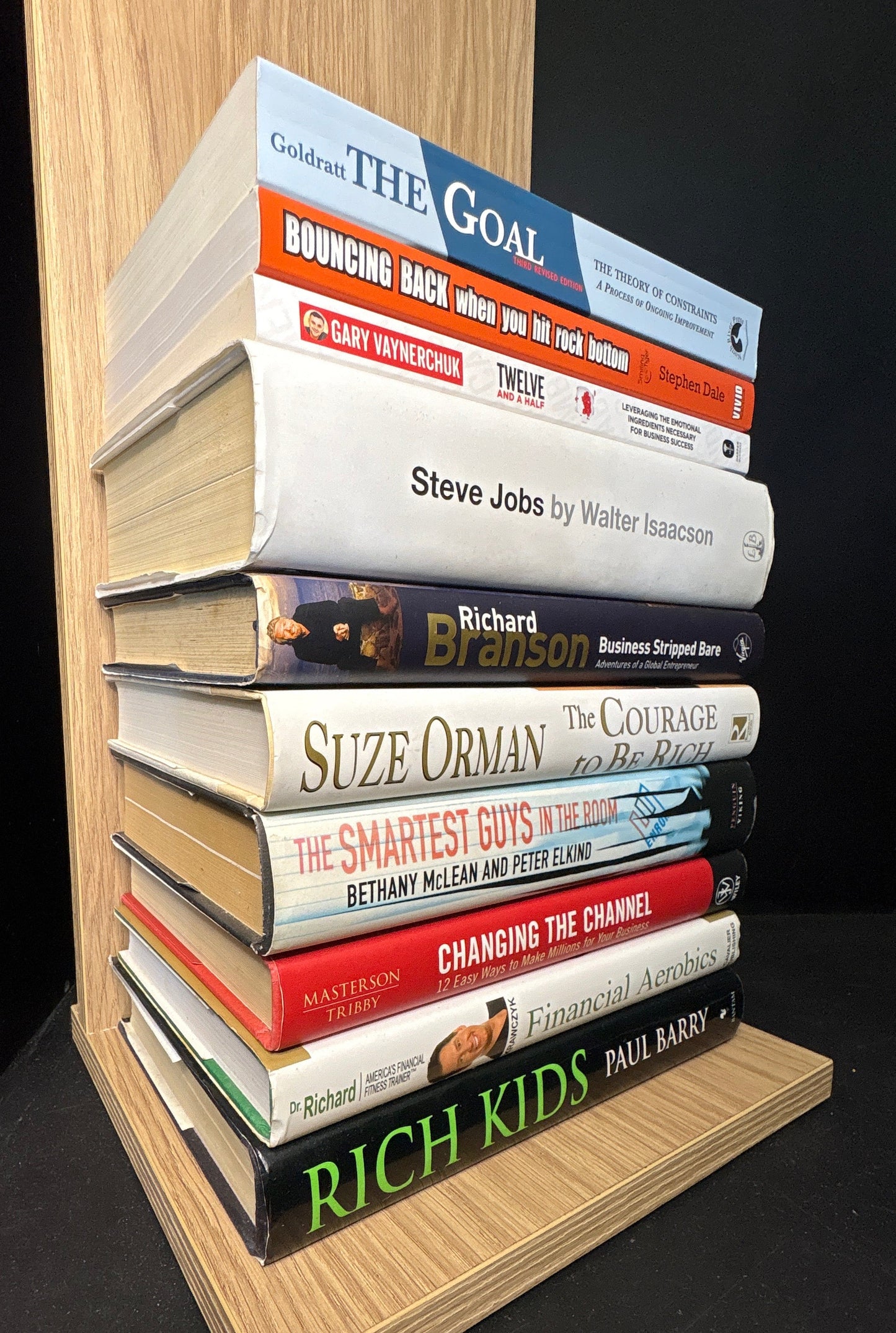 Business & Finance Bios - Bundle of 10 Titles - Assorted Authors (min. fair condition)