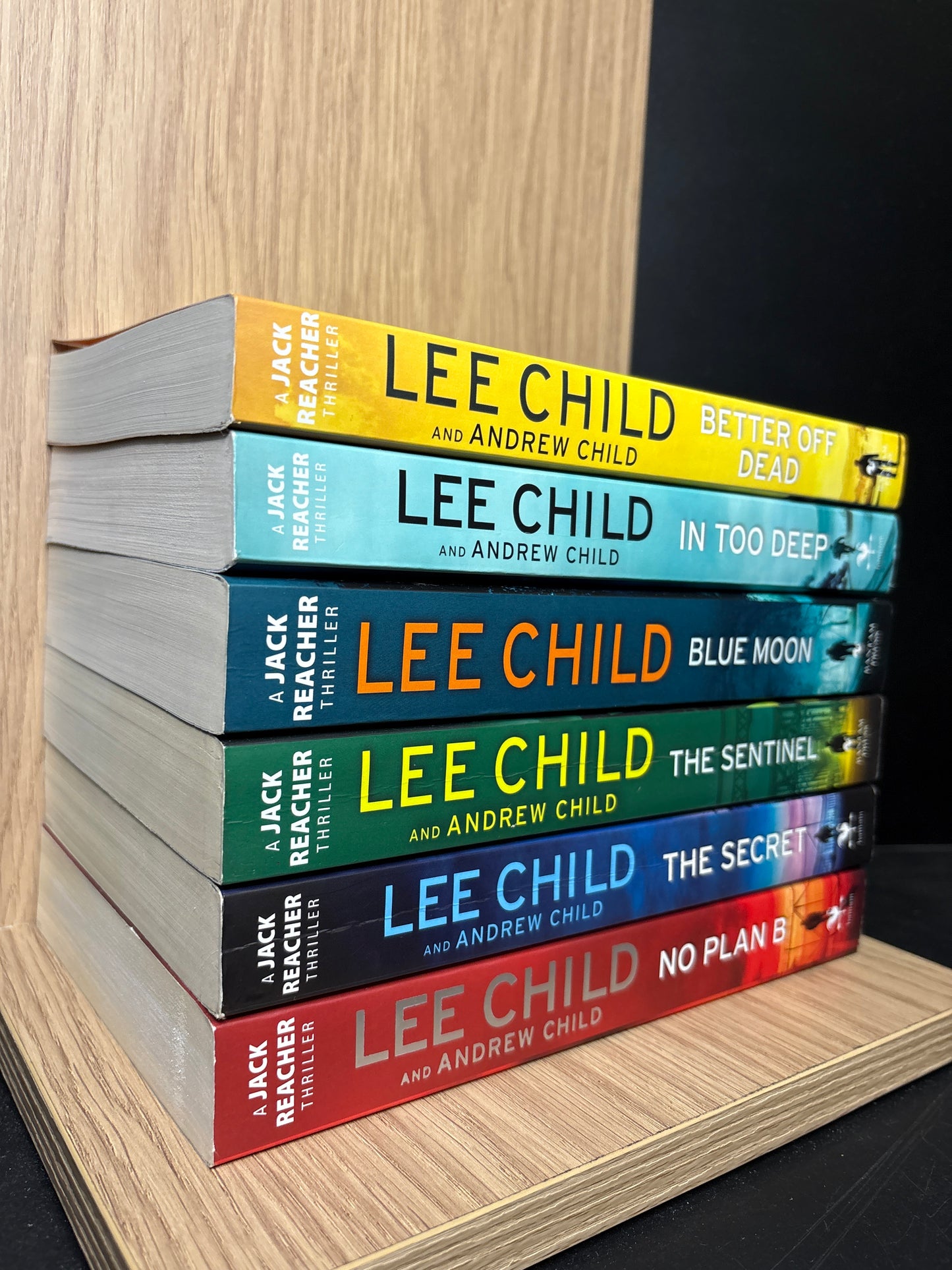 CHILD, Lee 'Jack Reacher' Assorted Titles Bundle of 6 (Min. good condition)