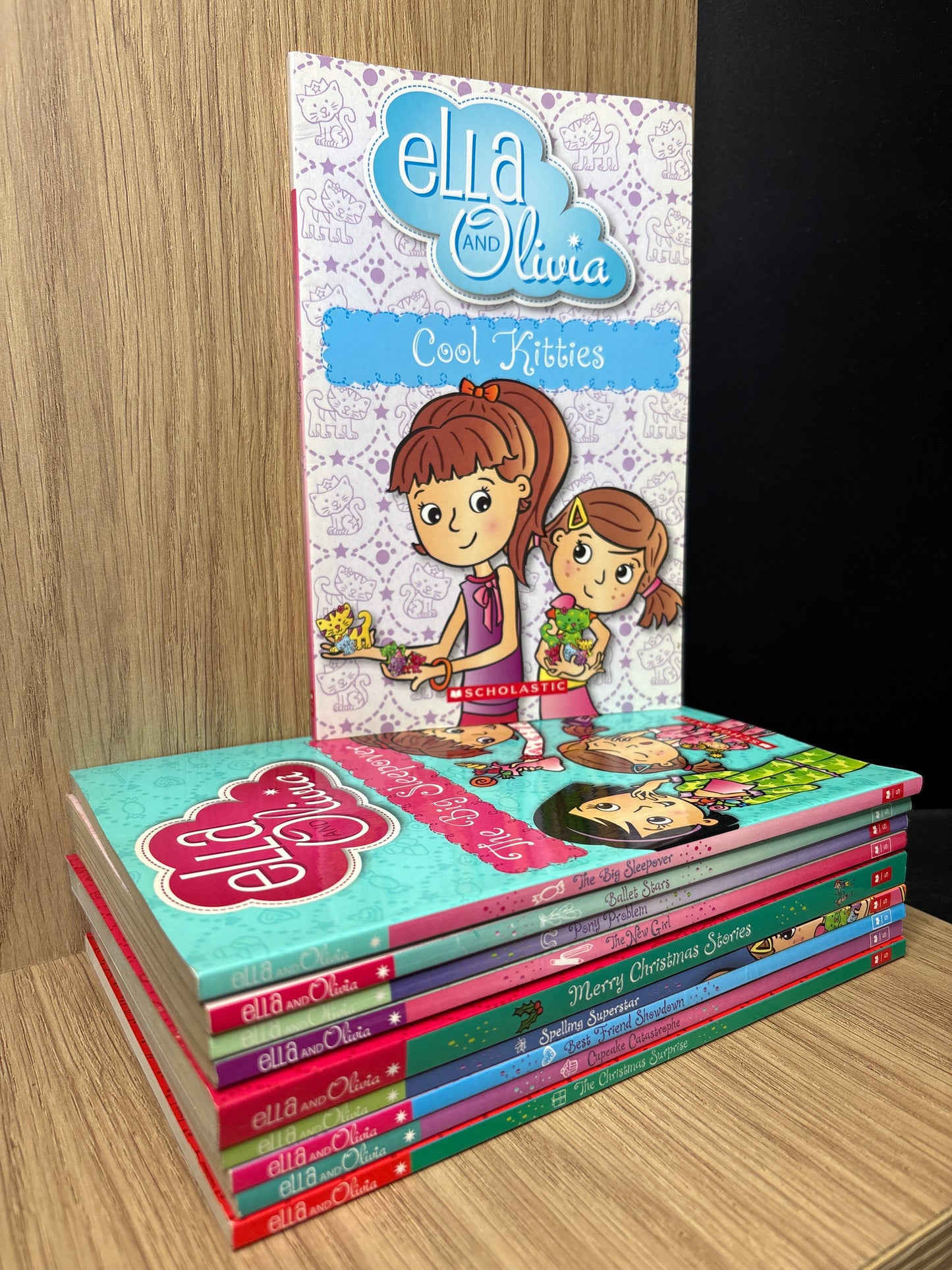 POSHOGLIAN & McDONALD, 'Ella and Olivia' Series Assorted Titles Bundle of 10 (Min. fair condition)