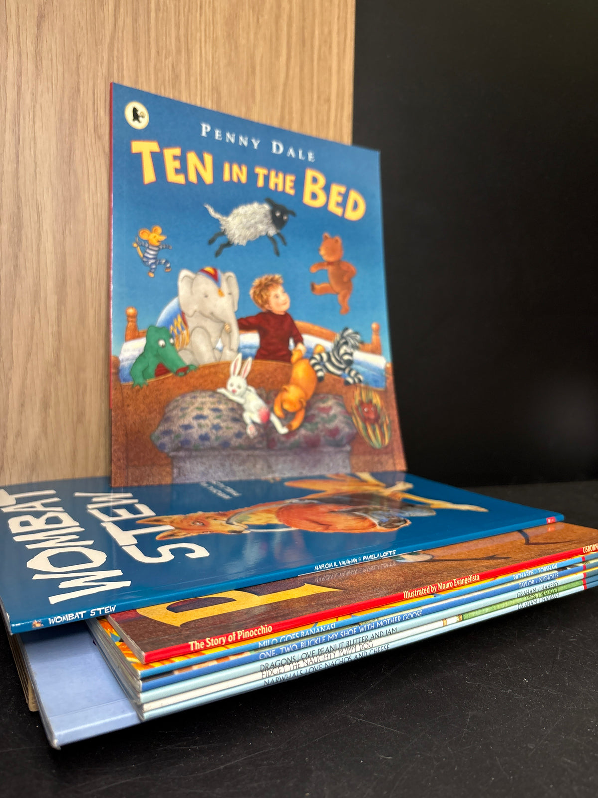 KIDS PICTURE BOOKS Assorted Titles Bundle of 9 (Min. good condition)