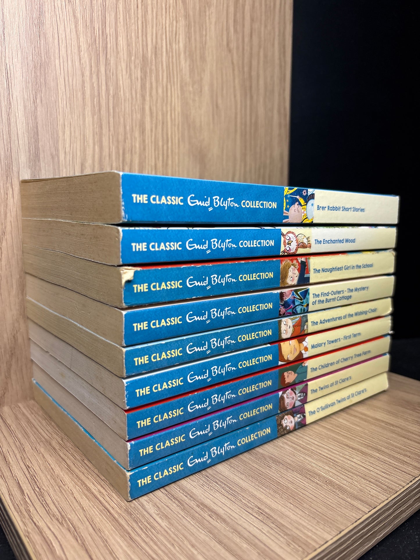 BLYTON, Enid Assorted Standalone Titles Bundle of 9 (Min. fair condition)