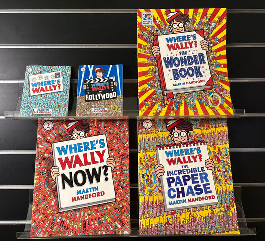 WHERE'S WALLY? : Bundle of 5 Selected Titles (Min. fair condition)