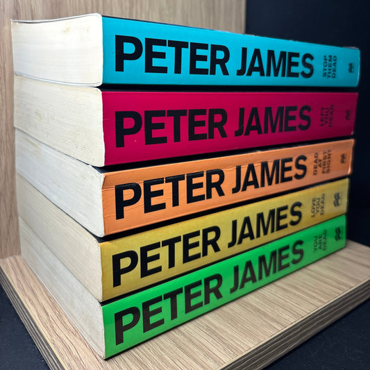 JAMES, Peter 'Roy Grace' Series Assorted Titles Bundle of 5 (min. fair condition)
