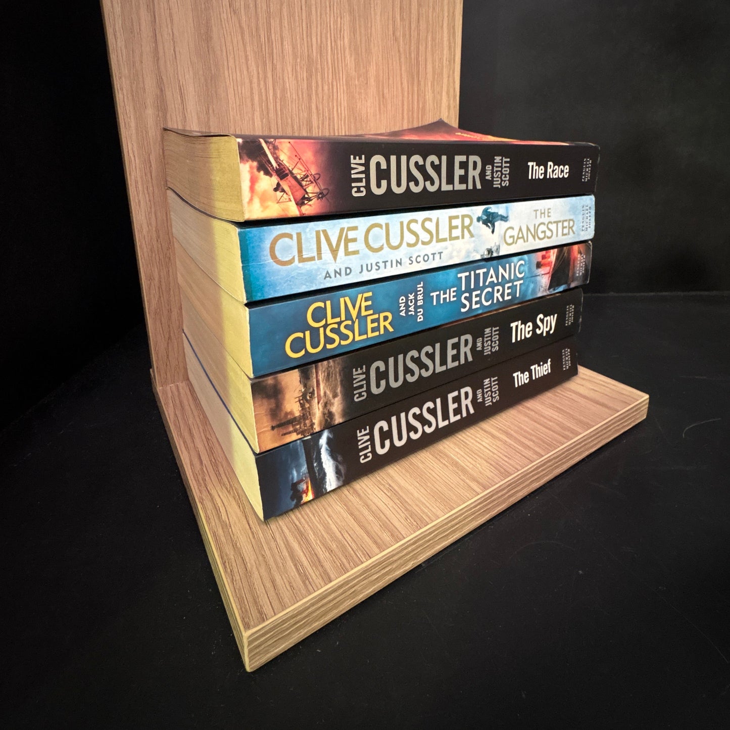 CUSSLER, Clive: 'Isaac Bell' Series - Bundle of 5 Assorted Titles (Min. fair condition)
