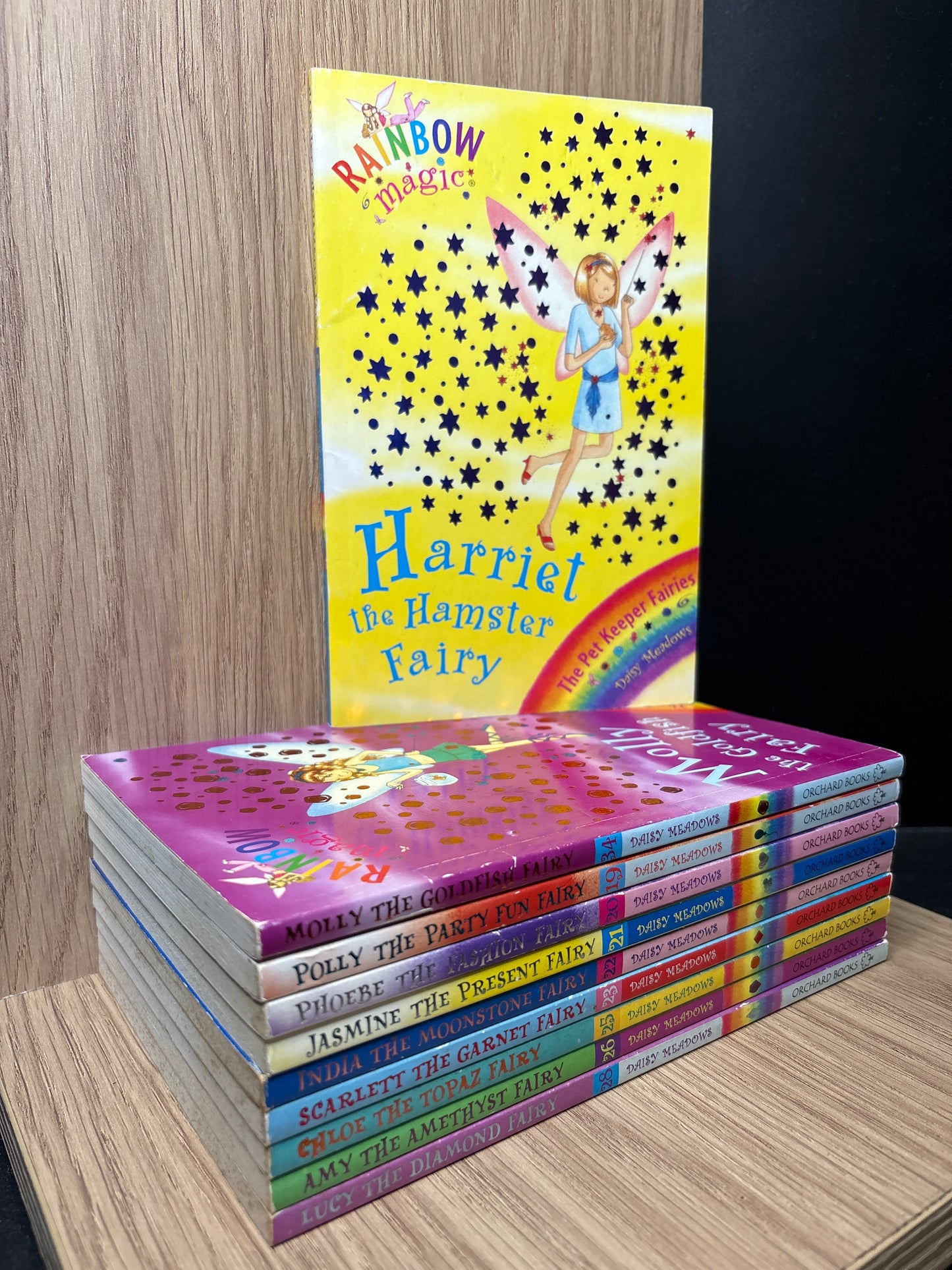 MEADOWS, Daisy 'Rainbow Magic Fairies' Assorted Titles Bundle of 10 (Min. fair condition)