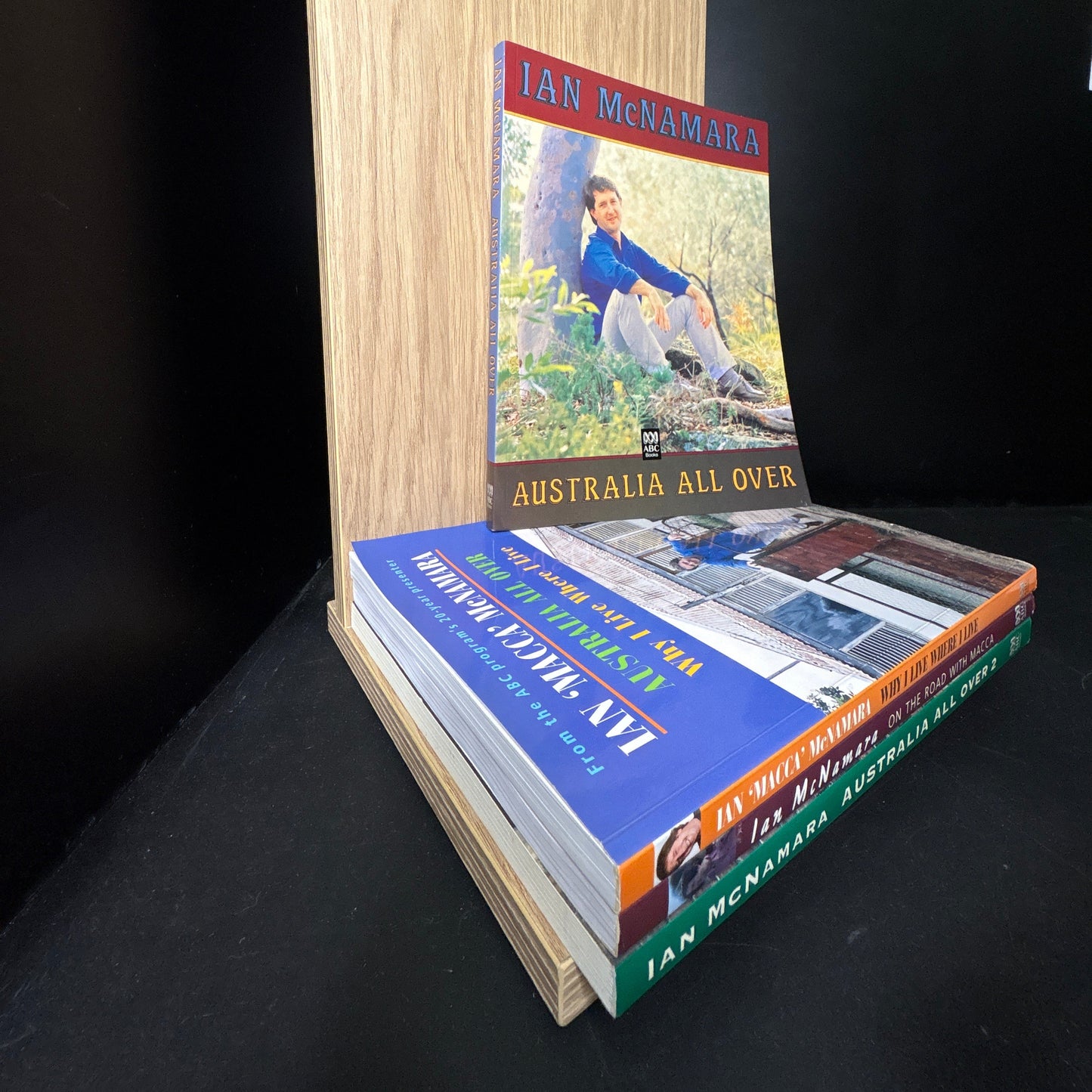 McNAMARA, Ian 'Macca' - Bundle of 4 - Assorted Titles in Australia All Over Series (GOOD+ condition)