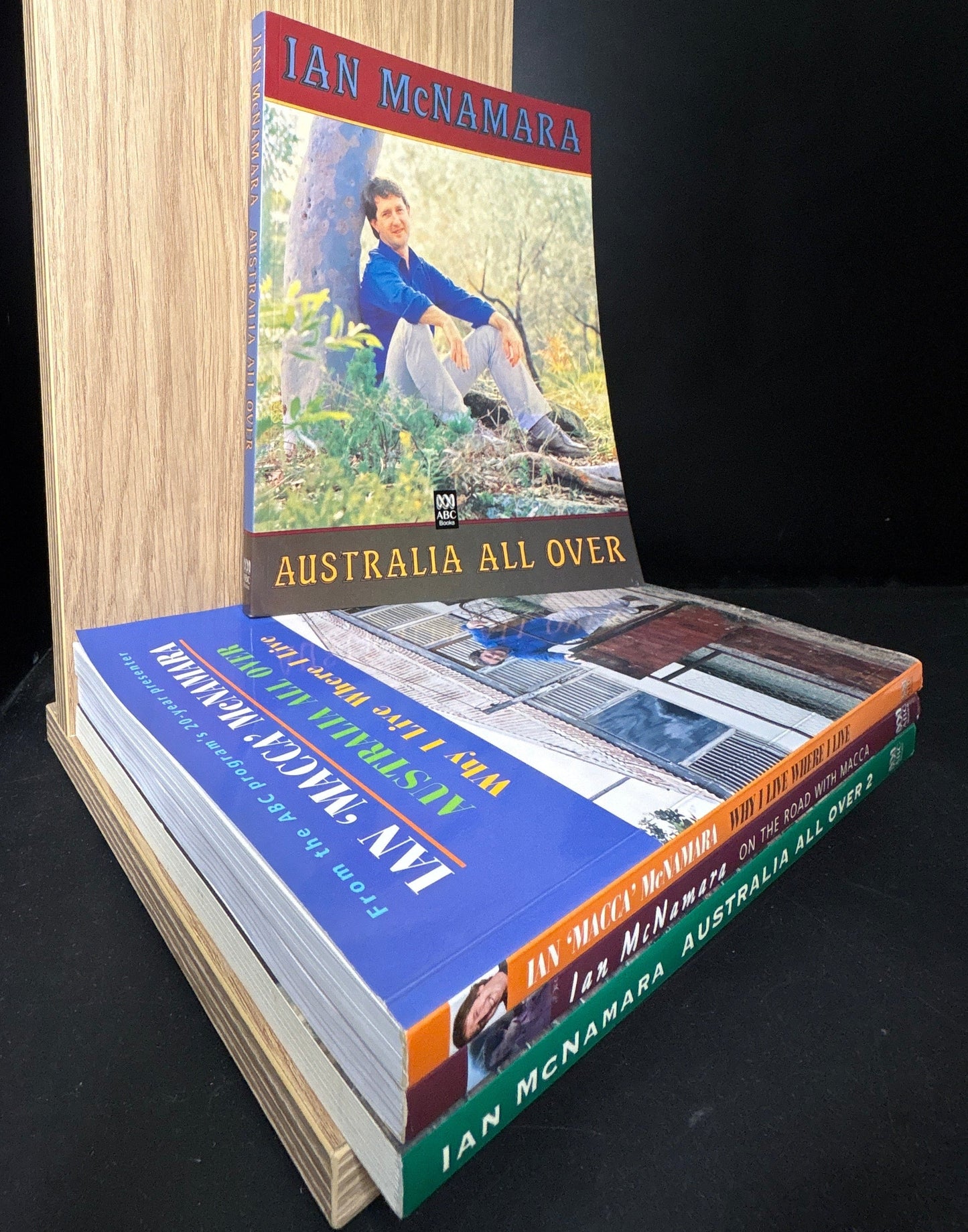 McNAMARA, Ian 'Macca' Assorted Titles in 'Australia All Over Series' Bundle of 4 (GOOD+ condition)