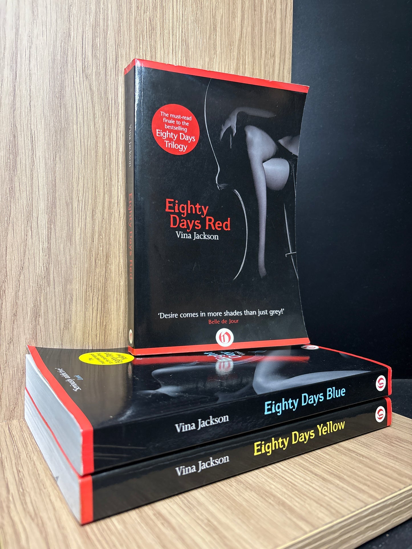 JACKSON, Vina 'Eighty Days' Trilogy Bundle of 3 (Min. Very Good condition)