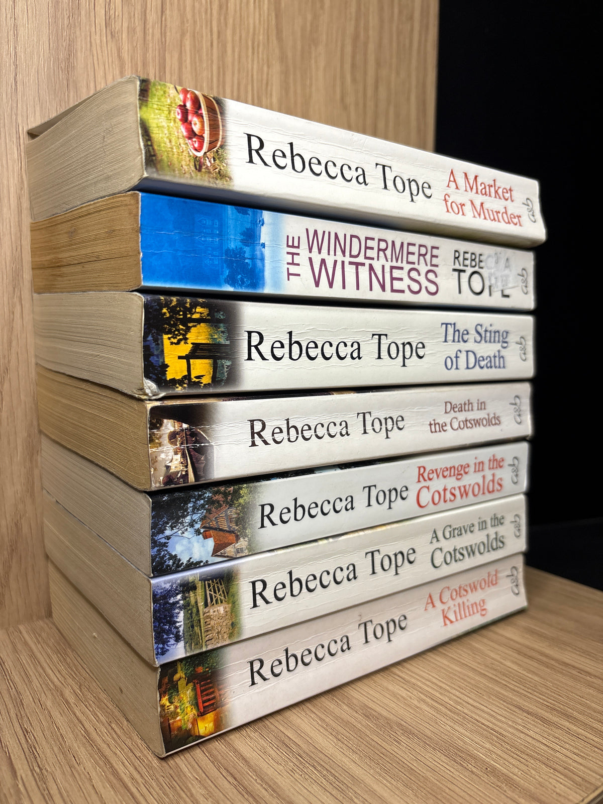 TOPE, Rebecca 'Cotswold' titles + 2 Standalone Titles Bundle of 7 (Min. good condition)