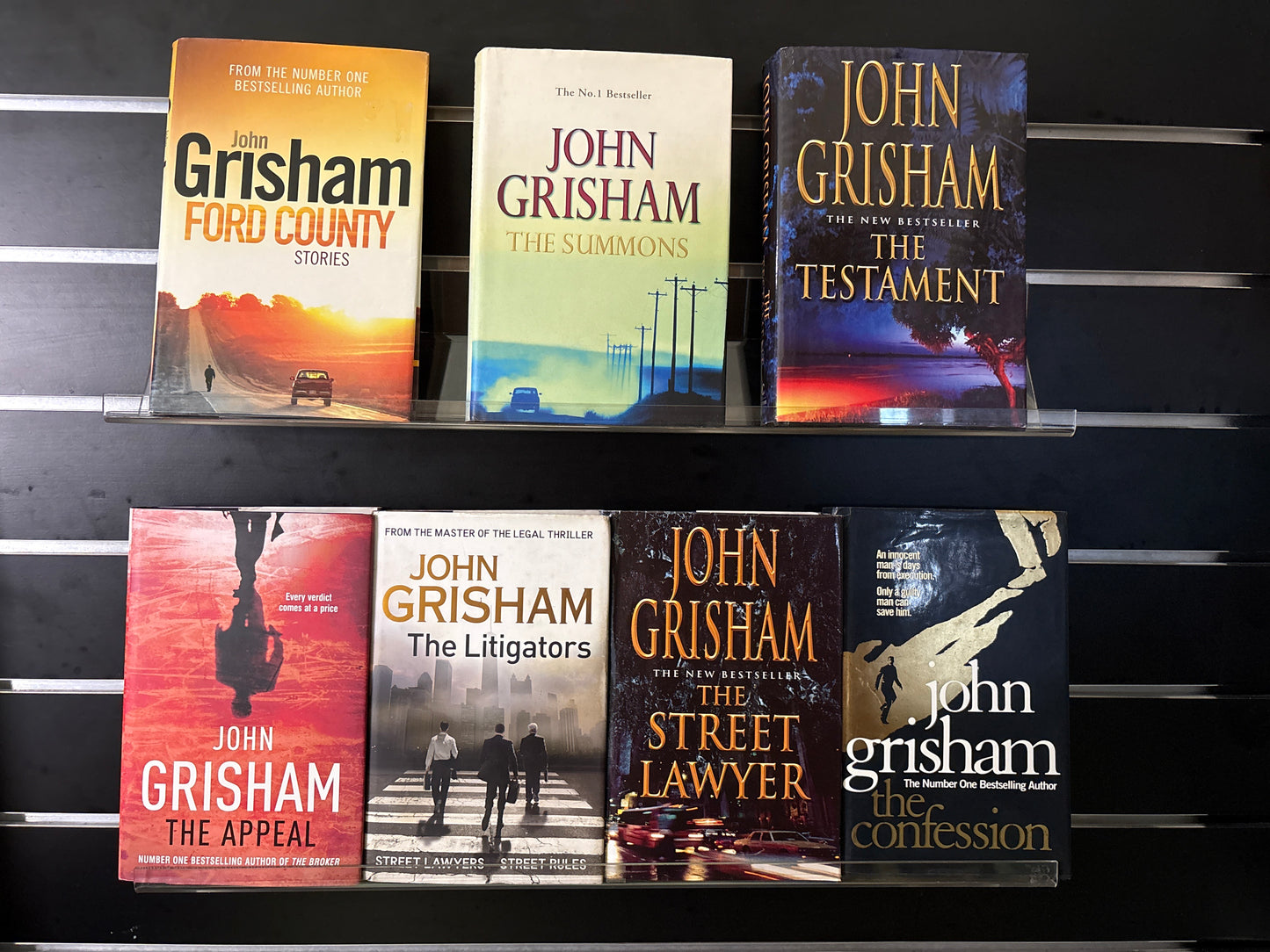 GRISHAM, John - Bundle of 7 - Assorted Standalone Titles (Min. good condition)