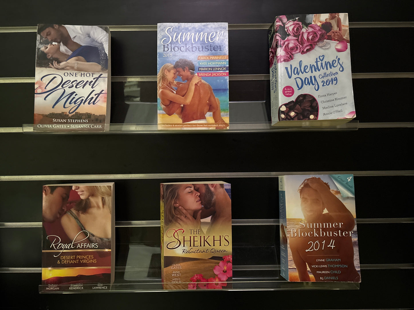 ROMANTIC FICTION - Bundle of 6 - 2-4 Titles per book (Min. good condition)