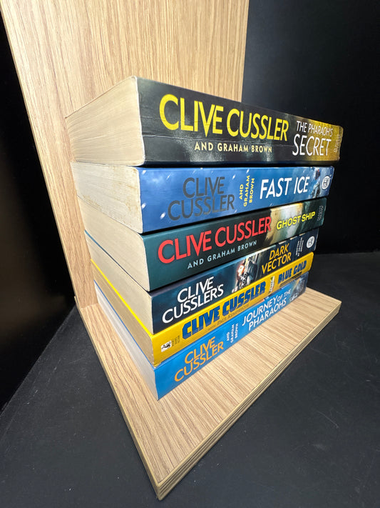 CUSSLER, Clive 'Numa Files' Series - Bundle of 6 Assorted Titles (Min. fair condition)