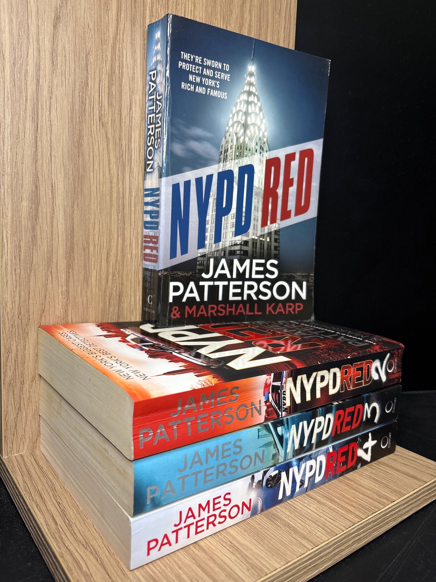 PATTERSON, James: 'NYPD' Series - Bundle of 4 Titles #1-4 (Min. fair condition)