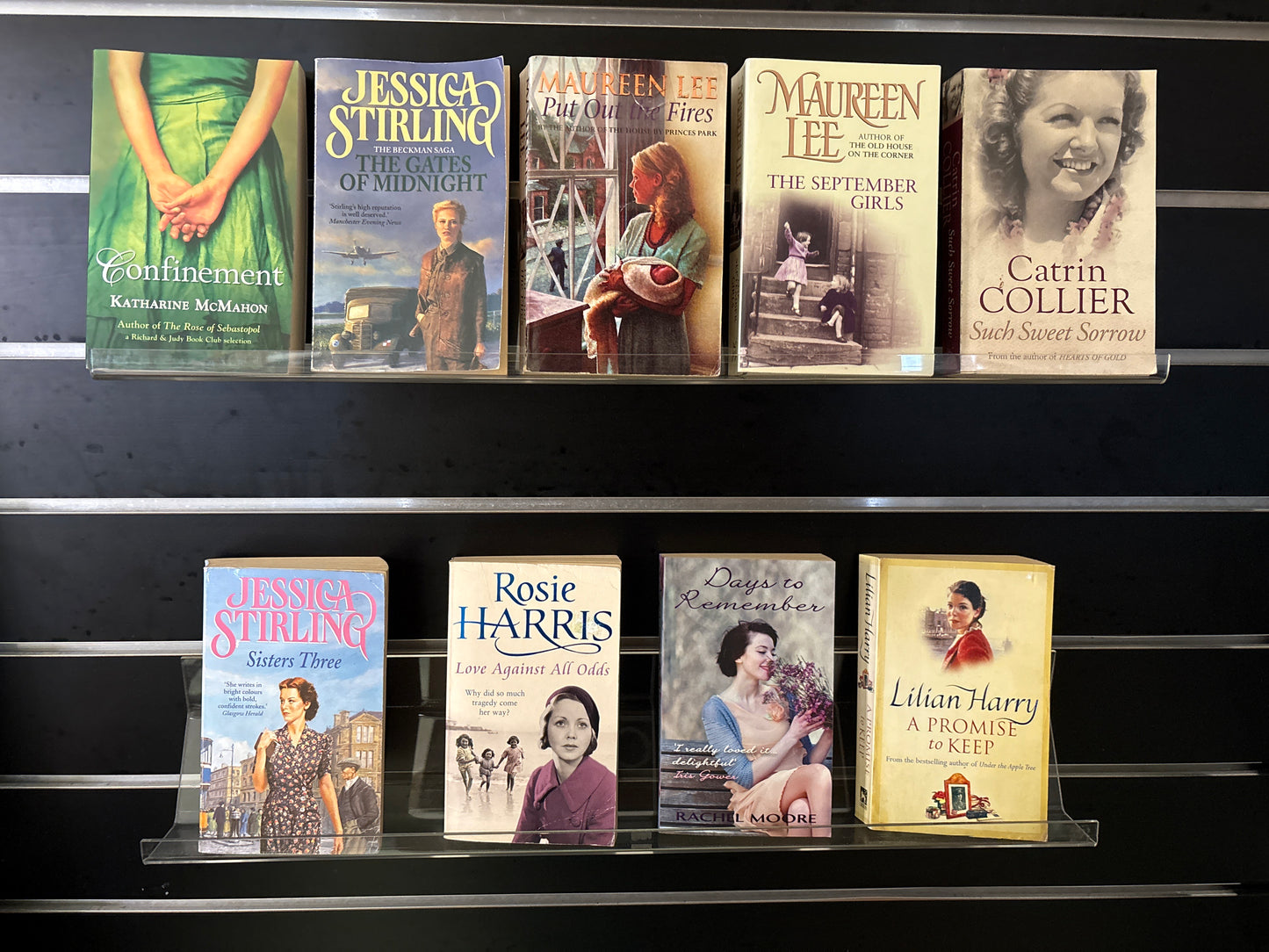 SELECTED Historical Romance/ Saga Titles - Bundle of 9 - Assorted Authors/ Series (Min. fair Condition)