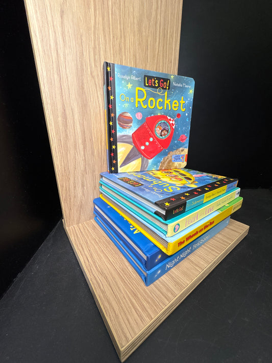 EARLY READER BOARD BOOKS - Bundle of 6 - Assorted Titles (Min. fair condition)