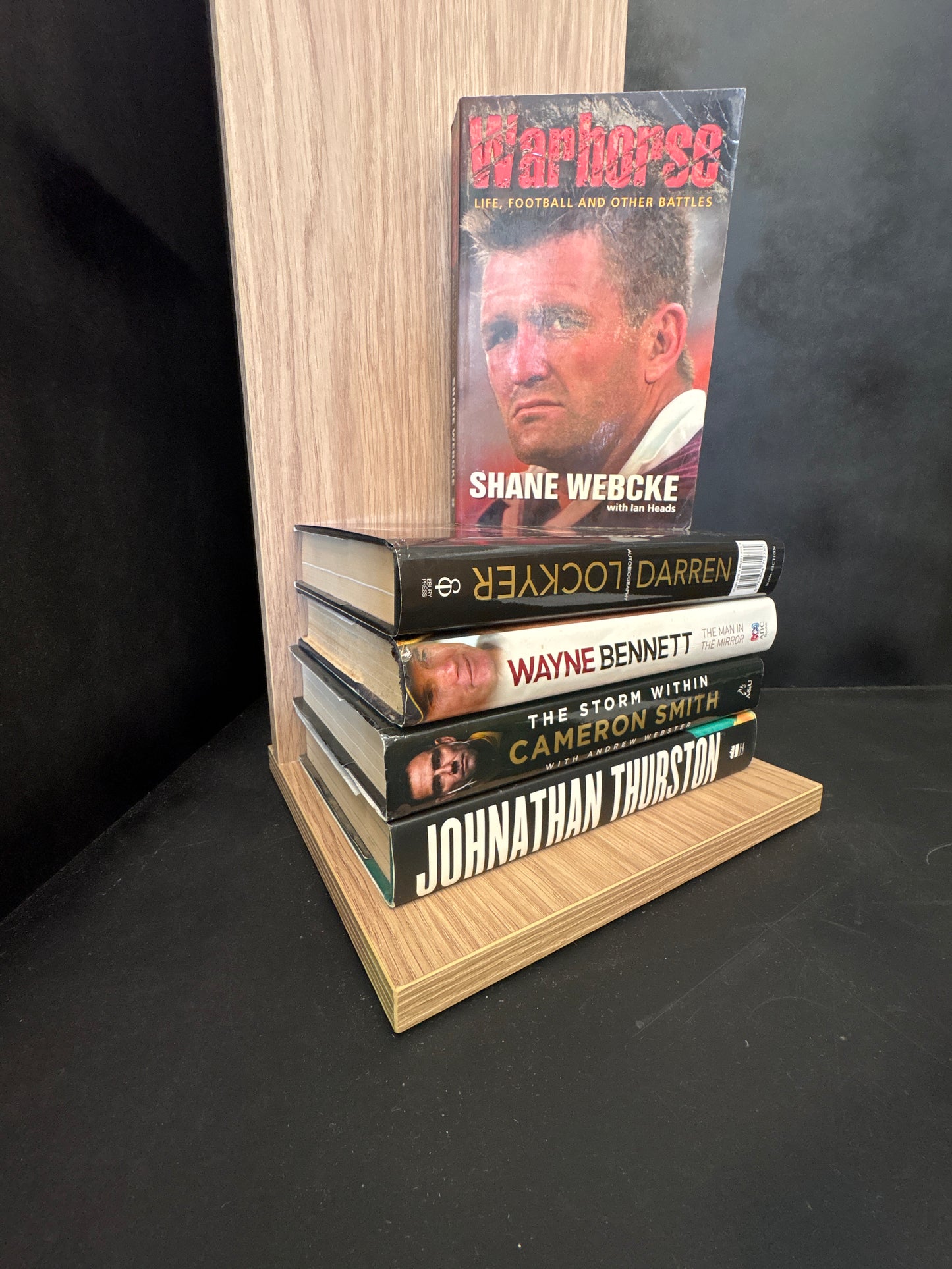 NRL Player Biographies - Bundle of 5 (Min. fair condition)