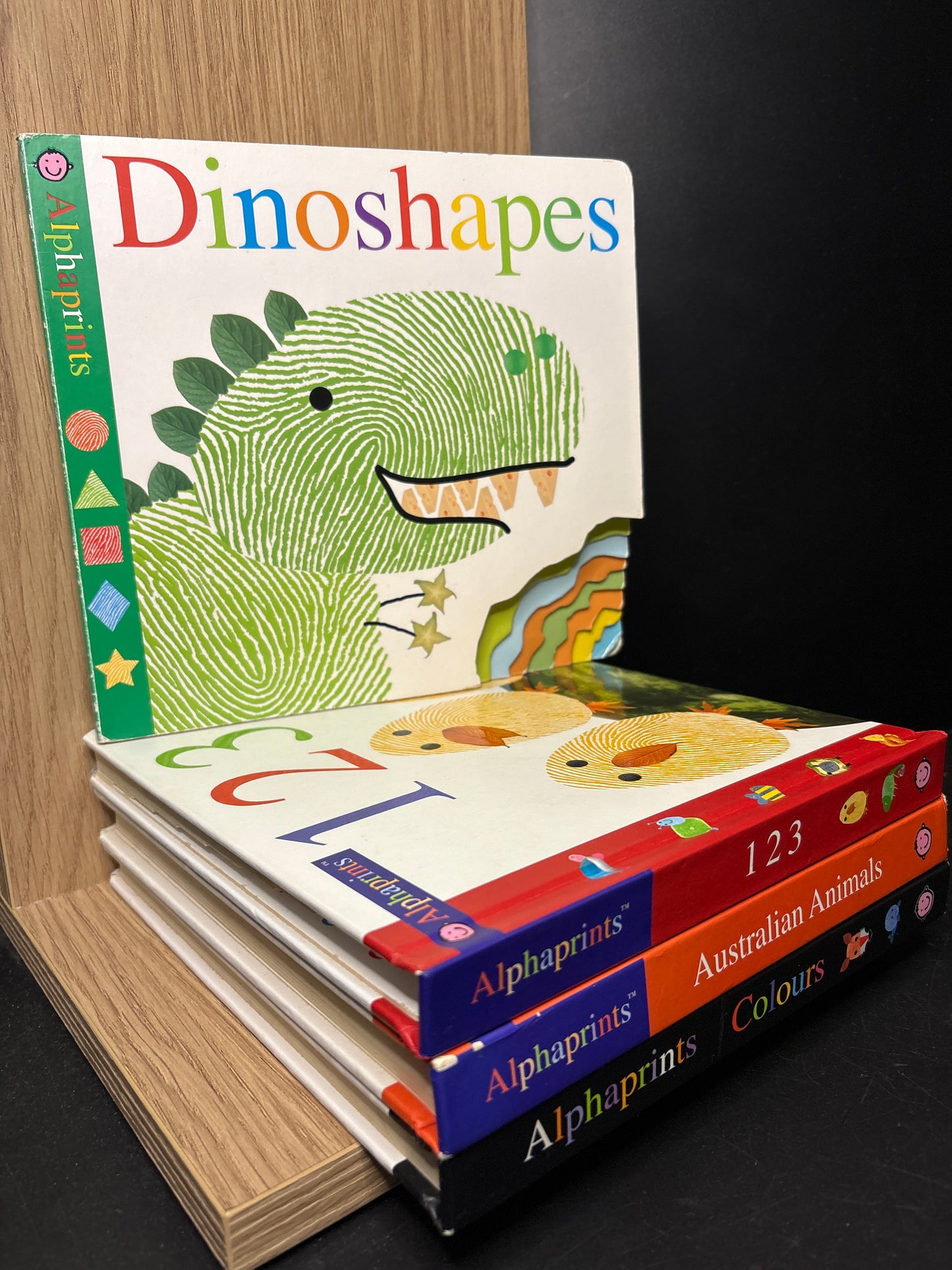'ALPHAPRINTS' Series Assorted Titles Bundle of 4 (Min. fair condition)