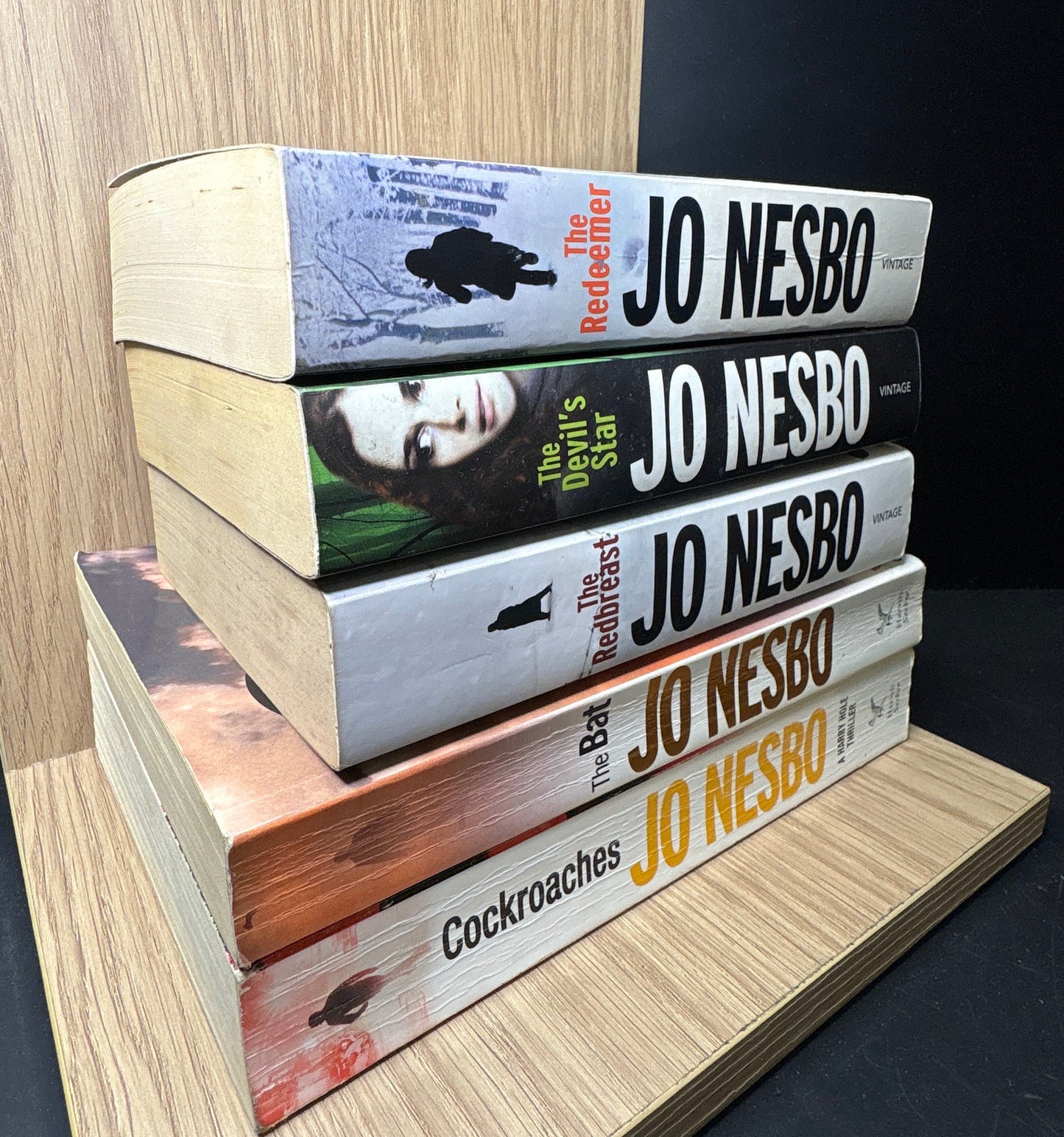 NESBO, Jo 'Harry Hole' Series - Selected Early Titles Bundle of 5 (Min. good condition)