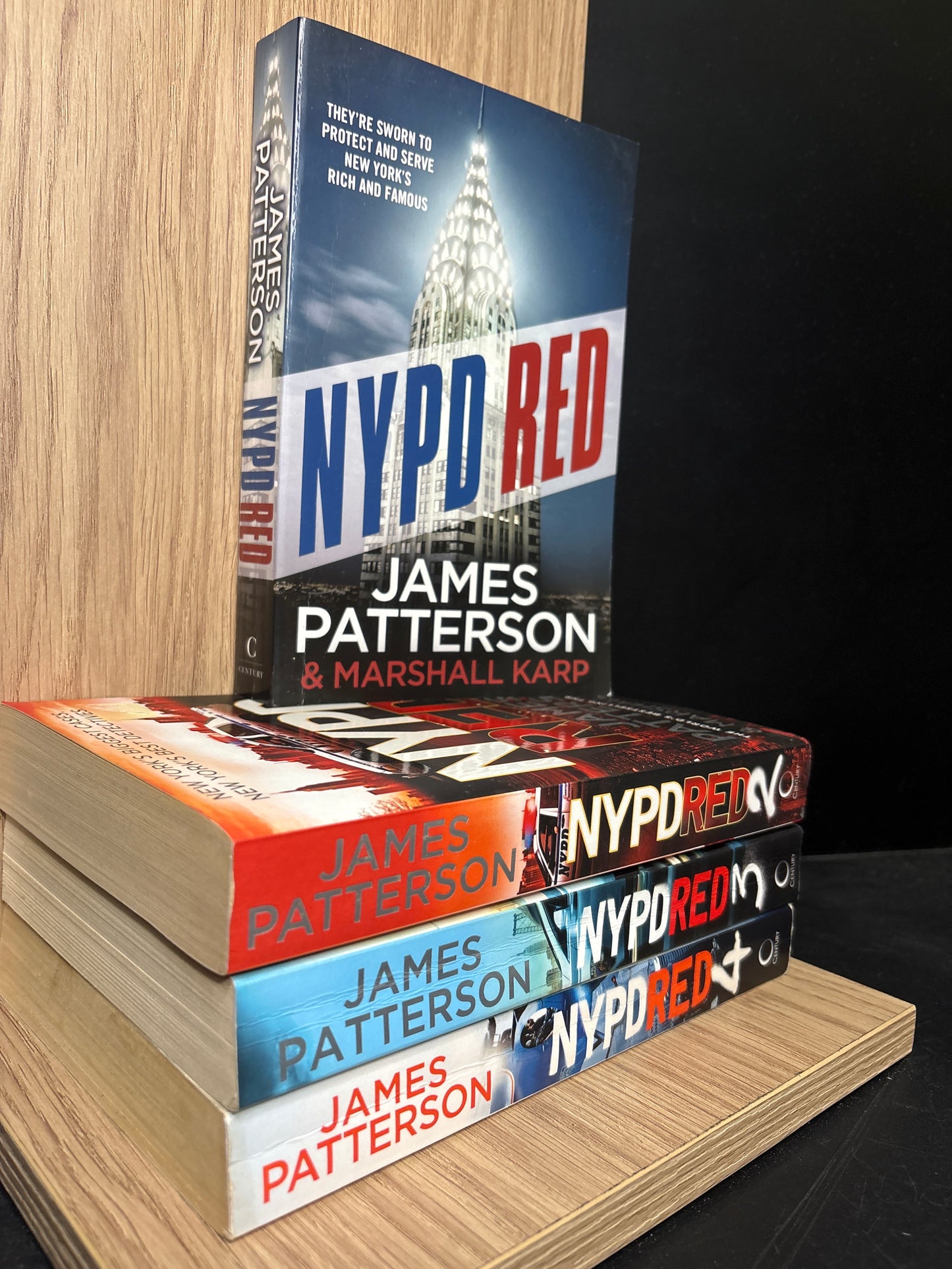 PATTERSON, James: 'NYPD' Series - Bundle of 4 Titles #1-4 (Min. fair condition)