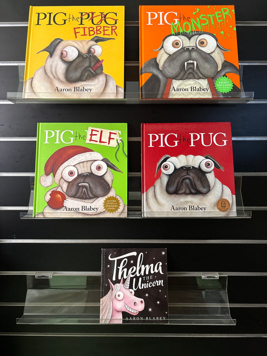 BLABEY, Aaron 'Pig the Pug' Series - Bundle of 4 + 1 Bonus (Min. fair condition)
