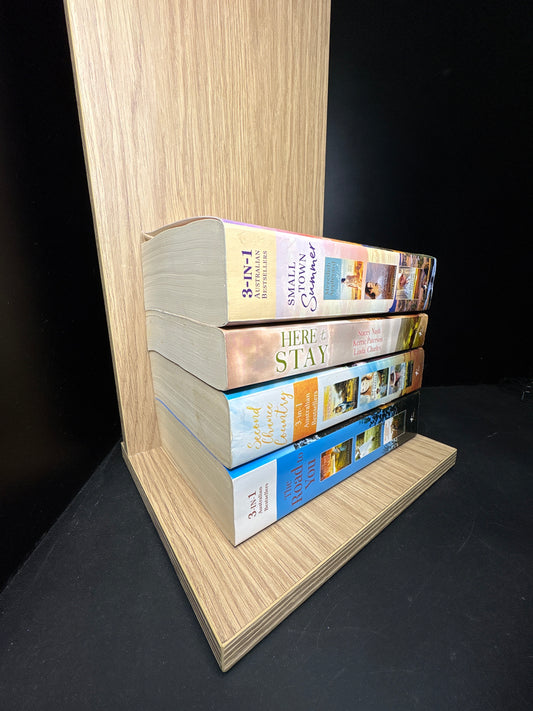 Aust'n Fiction 3-in-1 Collections - Bundle 4 Books with 3 Australian Fiction Titles in each (Min. good condition)