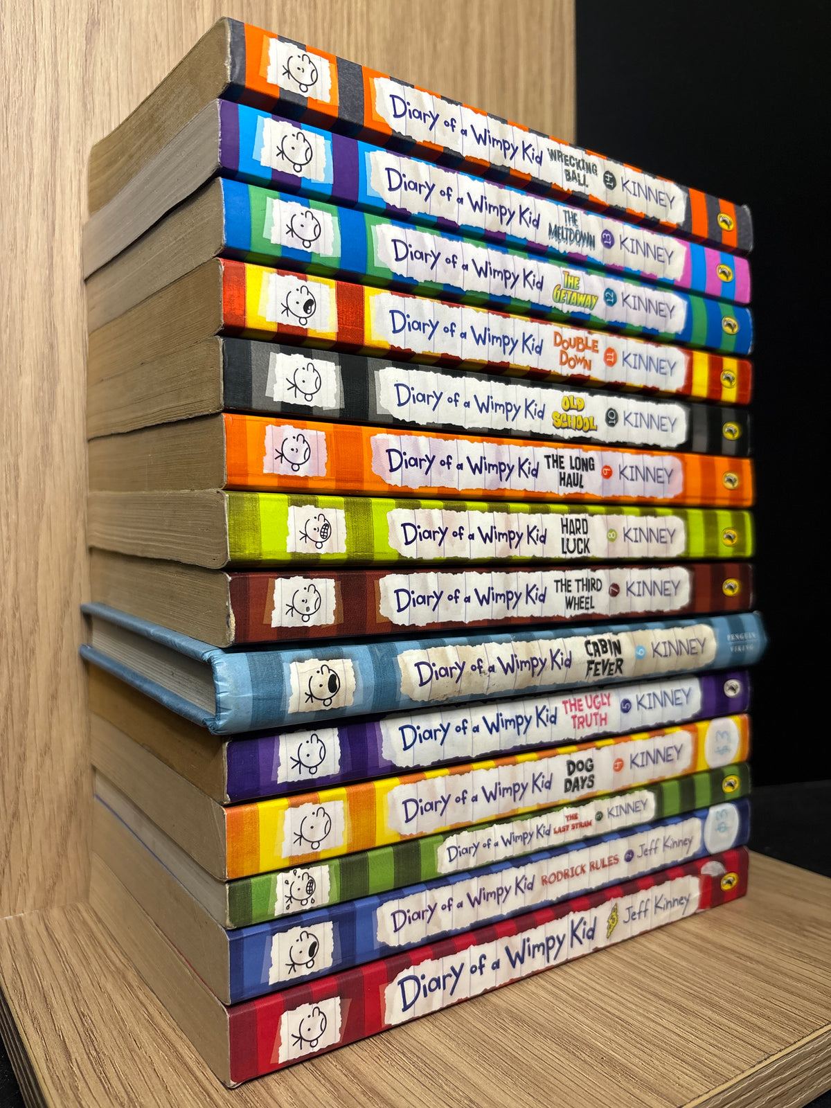 KINNEY, Jeff 'Diary of a Wimpy Kid' Titles #1-14 Bundle of 14 (Min. fair condition)