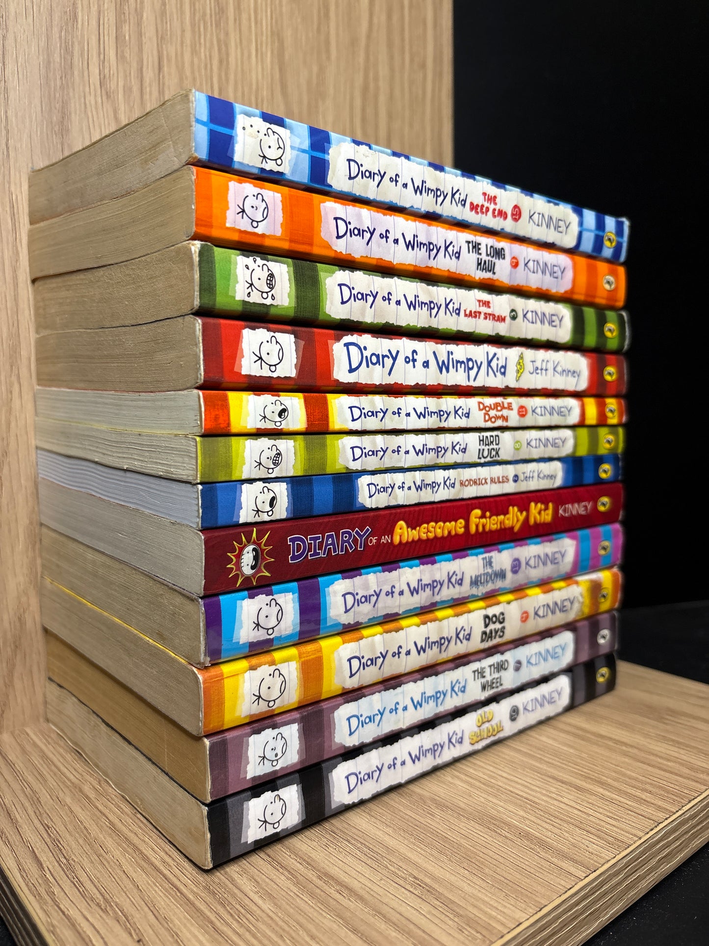KINNEY, Jeff 'Diary of a Wimpy Kid' Assorted Standalone Titles Bundle of 12 (Min. fair condition)