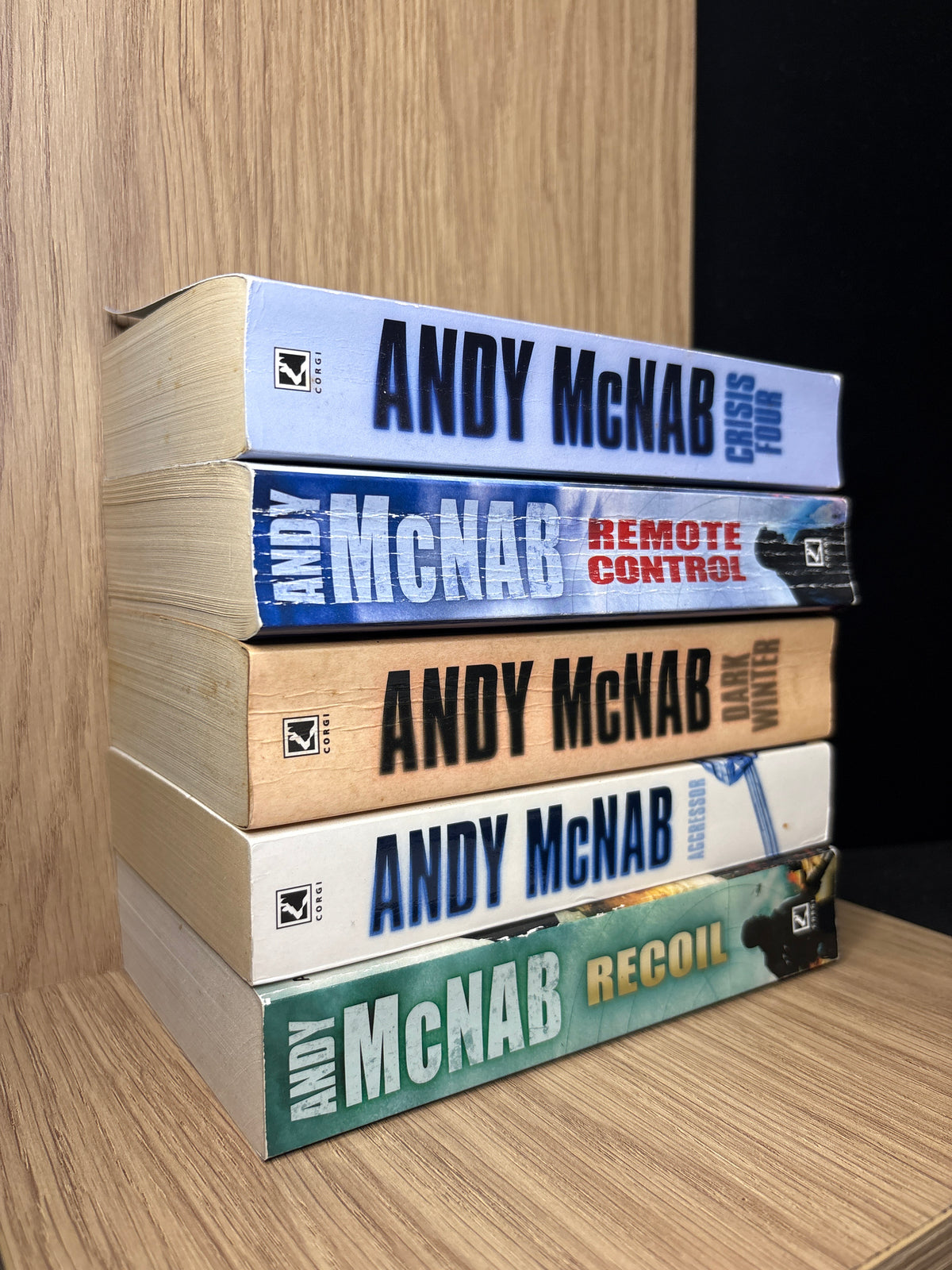 McNAB, Andy Assorted Standalone Titles Bundle of 5 (Min. fair condition)