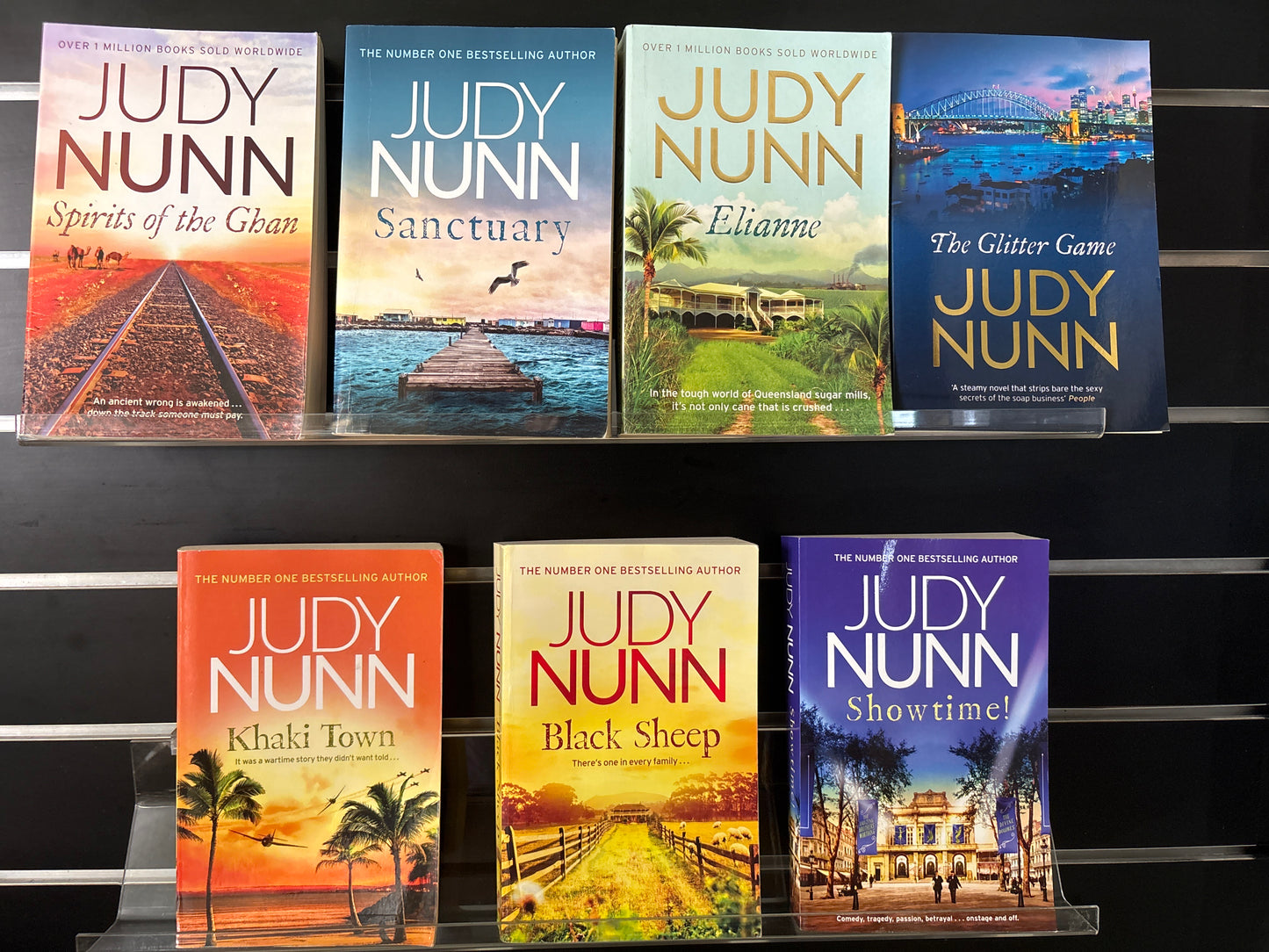 NUNN, Judy - Bundle of 7 - Assorted Standalone Titles (Min. fair condition)