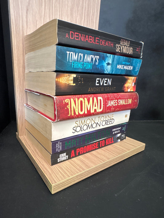 Curated THRILLER Bundle of 7 - Assorted Titles and Authors (Min. FAIR condition)