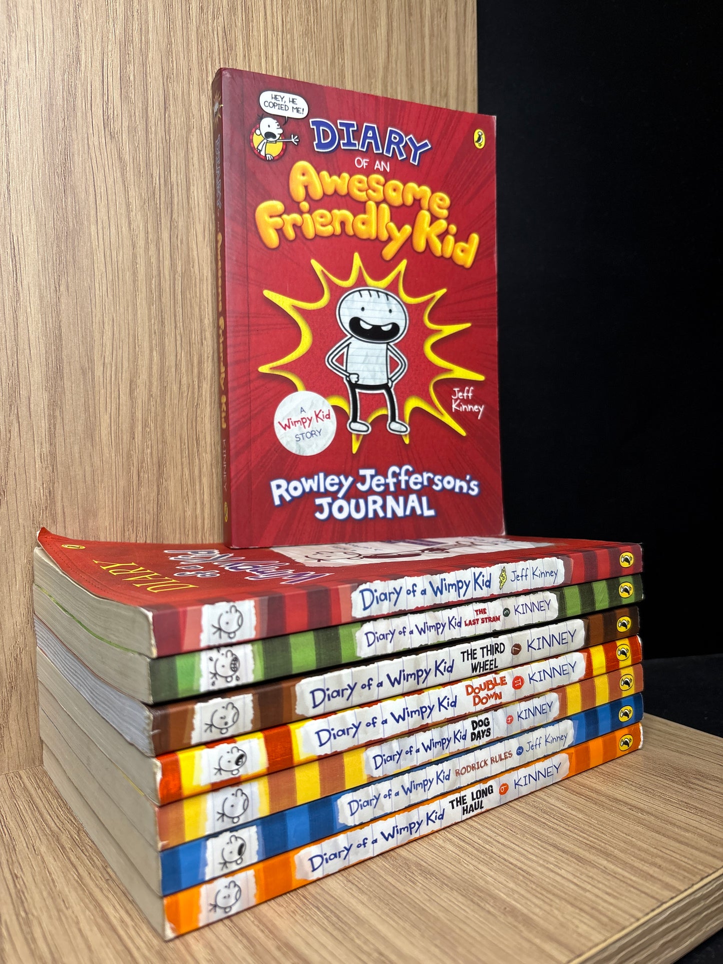 KINNEY, Jeff 'Diary of a Wimpy Kid' Assorted Standalone Titles Bundle of 8 (Min. good condition)